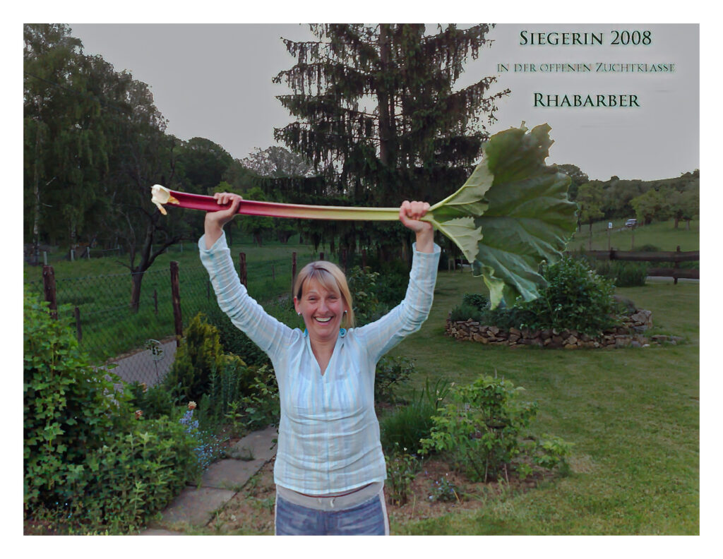 Rhabarber Wettbewerb 2008 - and the Winner is…..